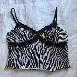 Zebra top